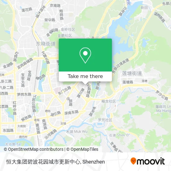 恒大集团碧波花园城市更新中心 map