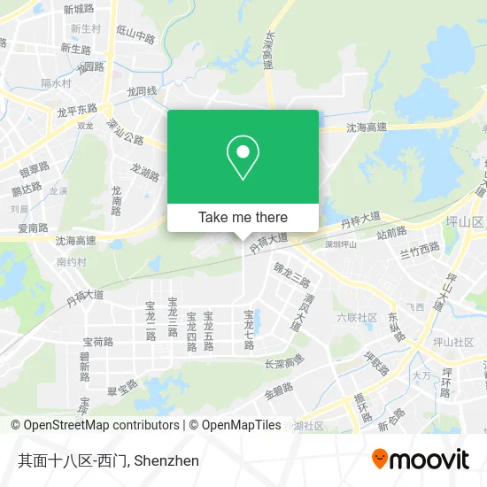 其面十八区-西门 map