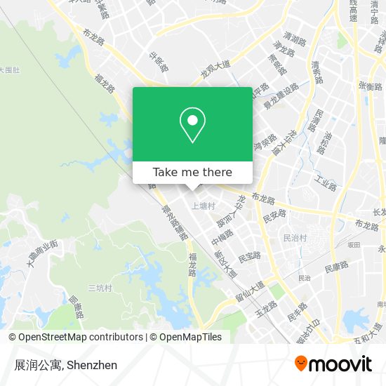 展润公寓 map