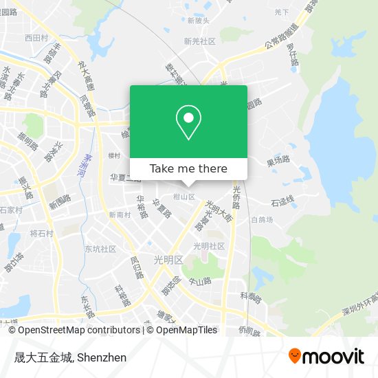晟大五金城 map
