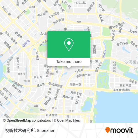视听技术研究所 map