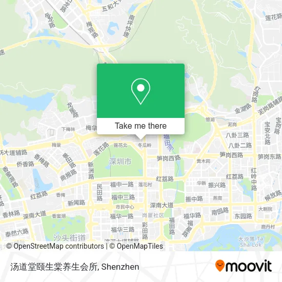 汤道堂颐生棠养生会所 map