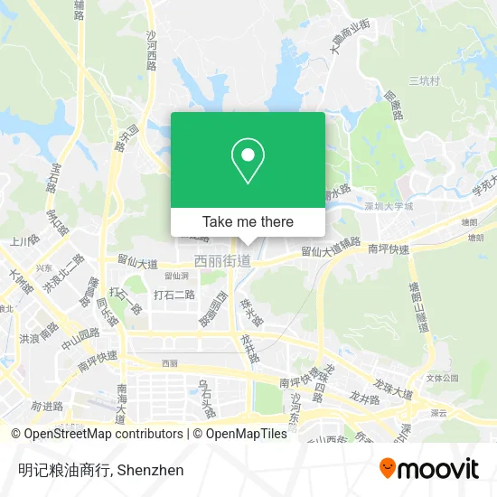 明记粮油商行 map