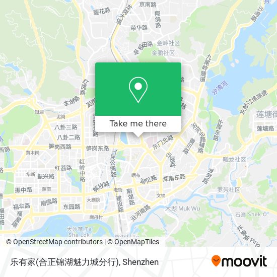 乐有家(合正锦湖魅力城分行) map