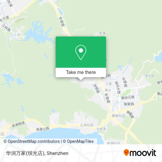 华润万家(坝光店) map