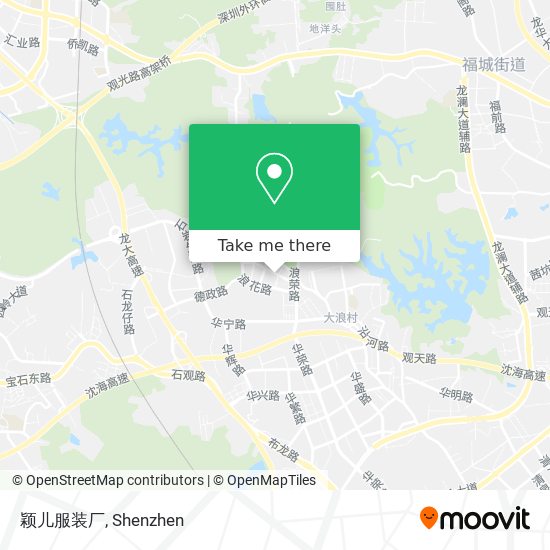 颖儿服装厂 map