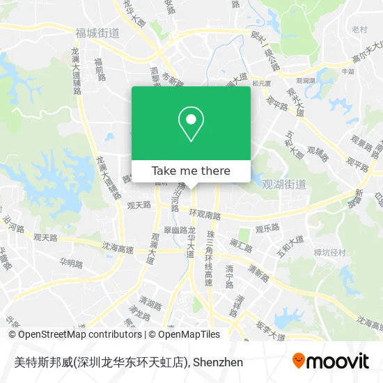 美特斯邦威(深圳龙华东环天虹店) map
