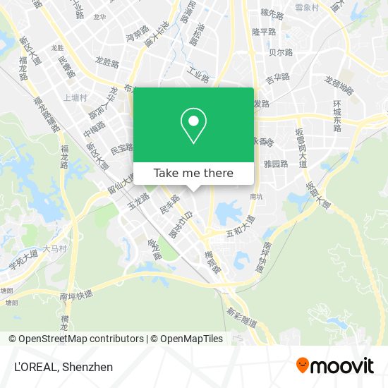 L'OREAL map