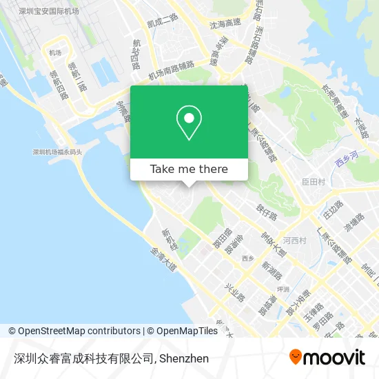 深圳众睿富成科技有限公司 map