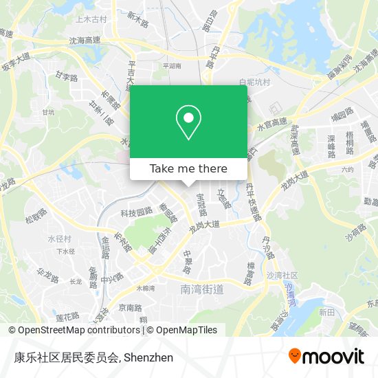 康乐社区居民委员会 map