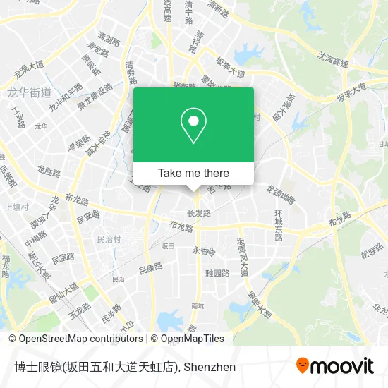 博士眼镜(坂田五和大道天虹店) map