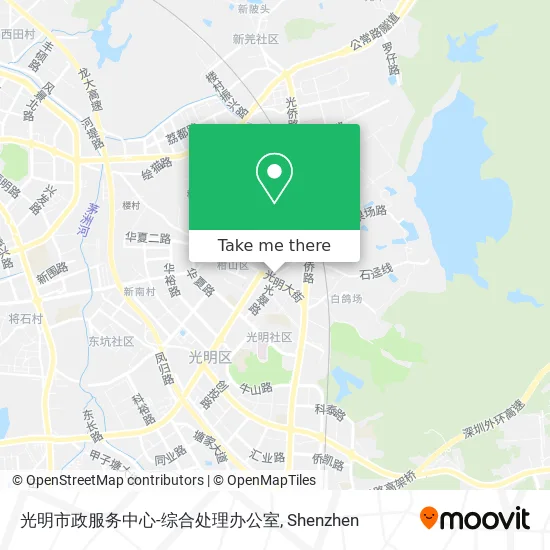 光明市政服务中心-综合处理办公室 map