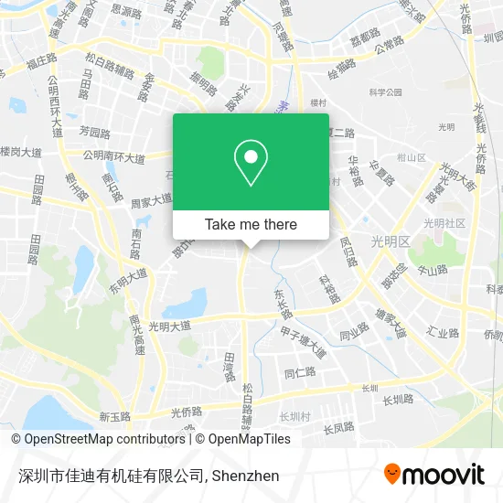深圳市佳迪有机硅有限公司 map