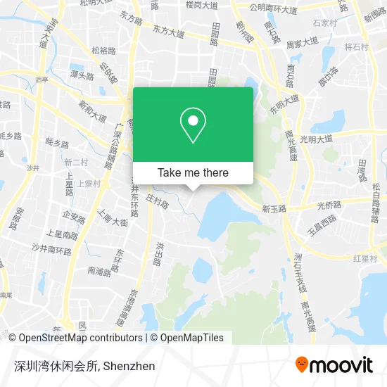 深圳湾休闲会所 map