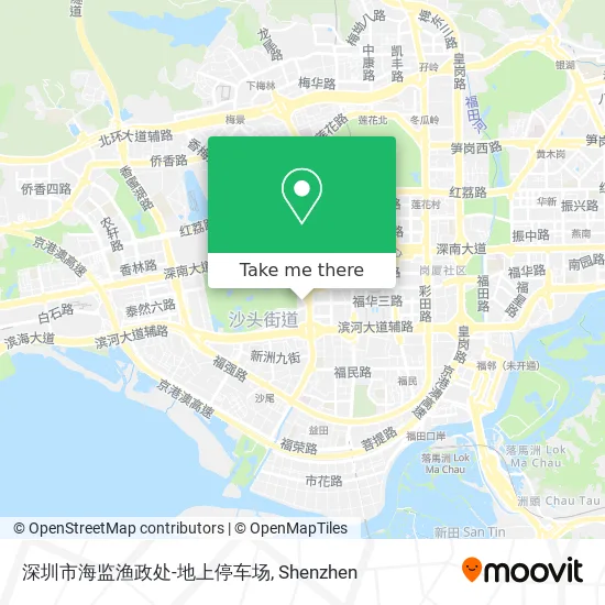 深圳市海监渔政处-地上停车场 map
