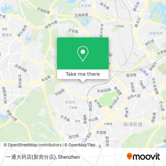 一通大药店(新营分店) map