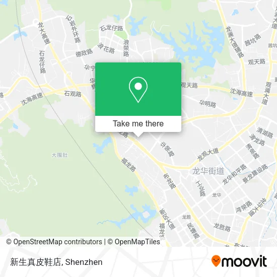 新生真皮鞋店 map