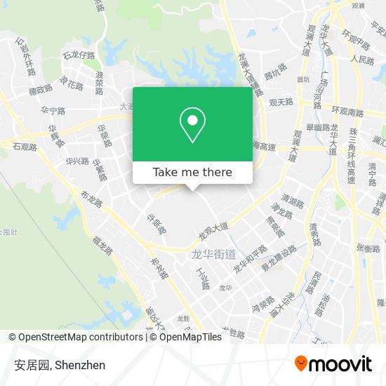 安居园 map