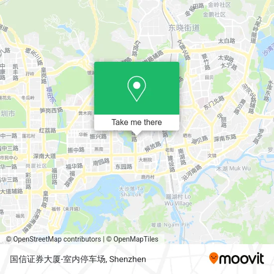 国信证券大厦-室内停车场 map
