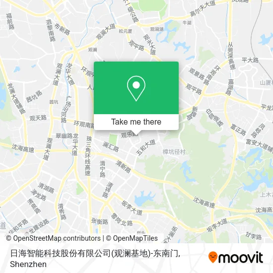 日海智能科技股份有限公司(观澜基地)-东南门 map