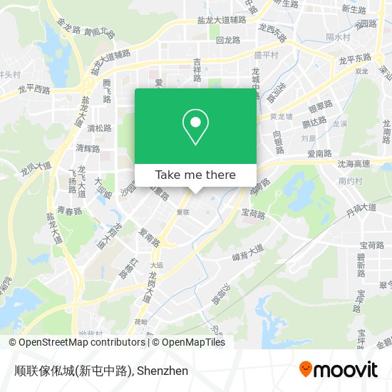 顺联傢俬城(新屯中路) map