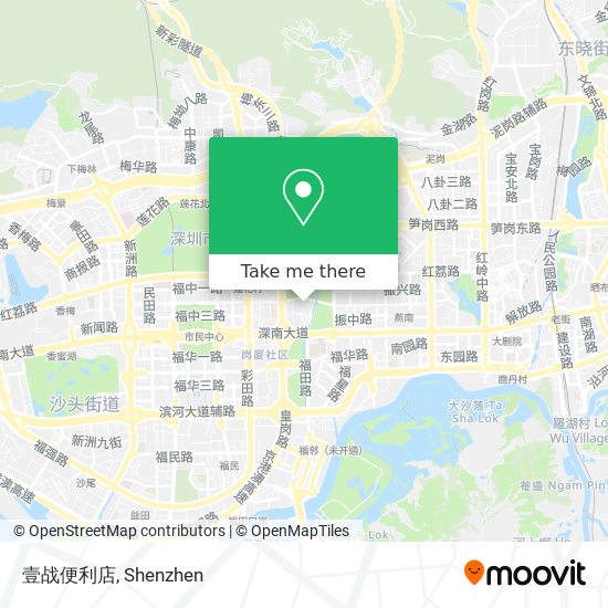 壹战便利店 map