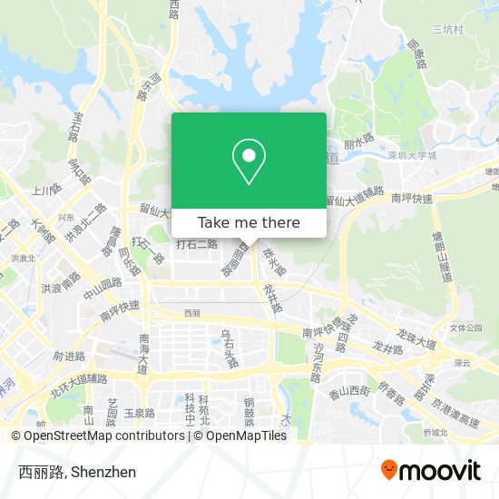西丽路 map