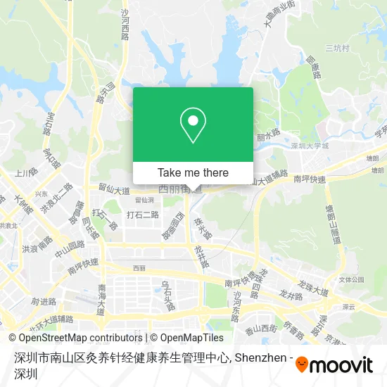 深圳市南山区灸养针经健康养生管理中心 map