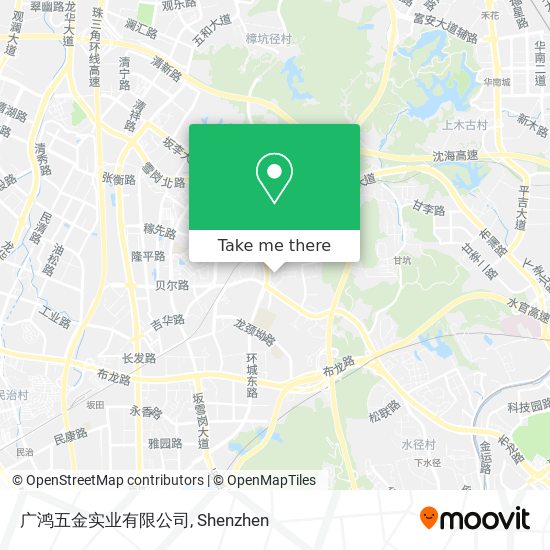 广鸿五金实业有限公司 map