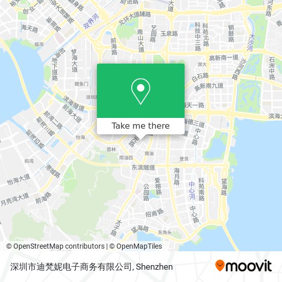 深圳市迪梵妮电子商务有限公司 map