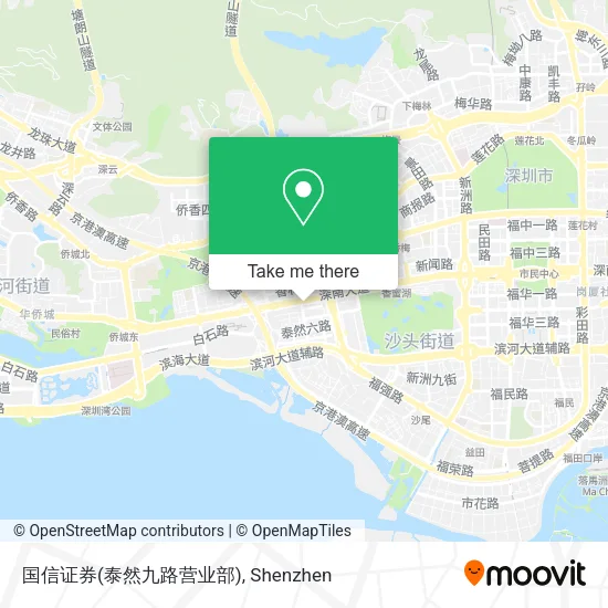 国信证券(泰然九路营业部) map