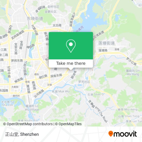 正山堂 map