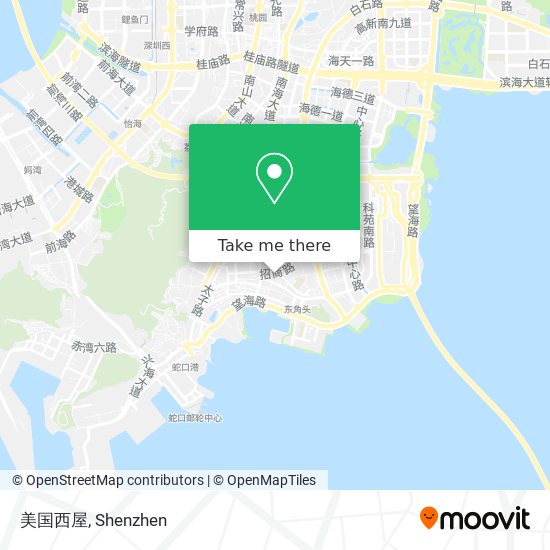美国西屋 map