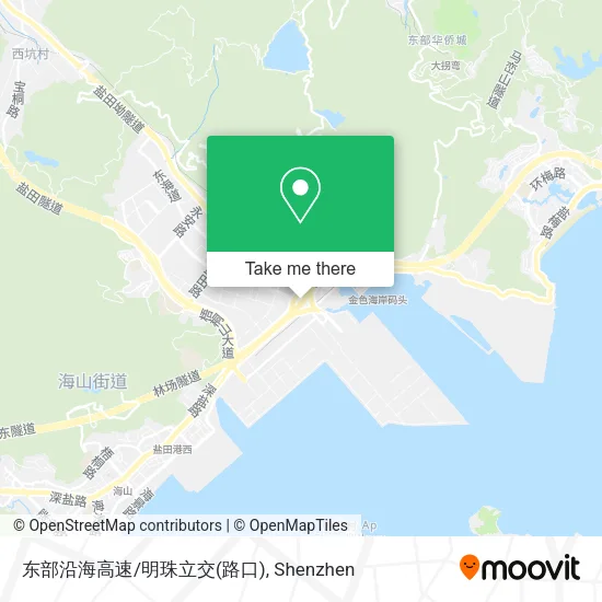 东部沿海高速/明珠立交(路口) map