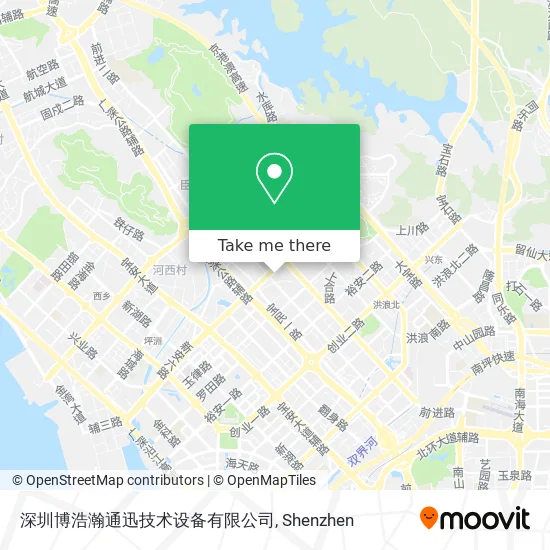 深圳博浩瀚通迅技术设备有限公司 map