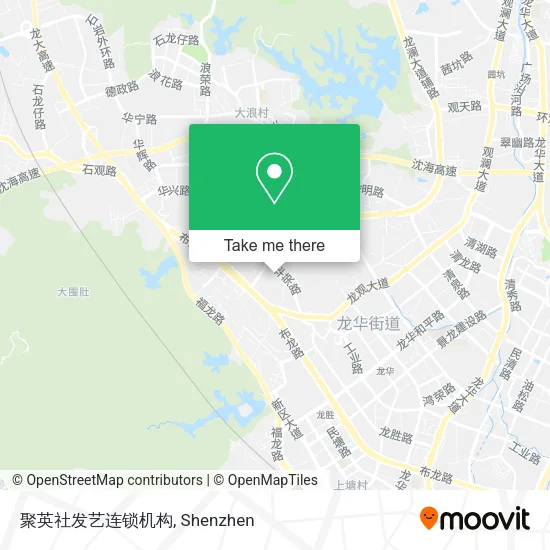 聚英社发艺连锁机构 map