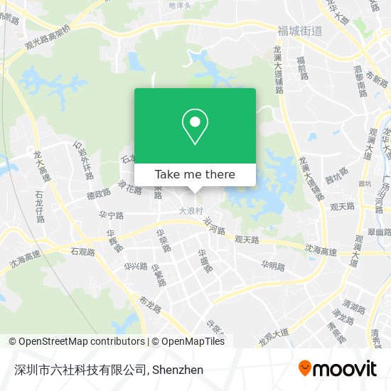 深圳市六社科技有限公司 map