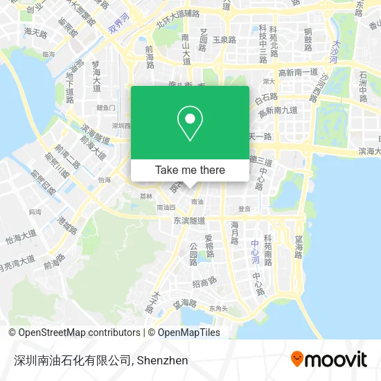 深圳南油石化有限公司 map