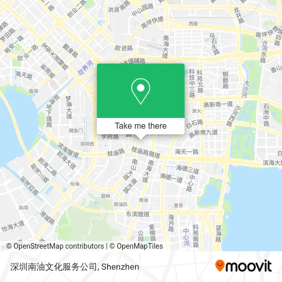深圳南油文化服务公司 map