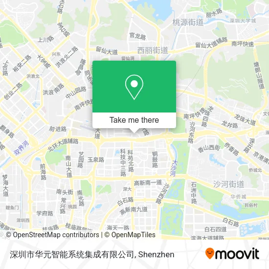 深圳市华元智能系统集成有限公司 map