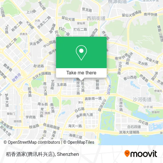 稻香酒家(腾讯科兴店) map