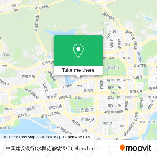 中国建设银行(水榭花都微银行) map
