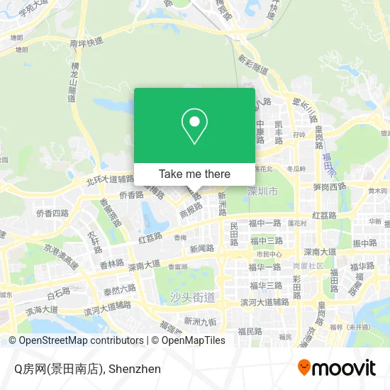 Q房网(景田南店) map