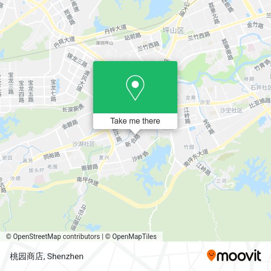 桃园商店 map