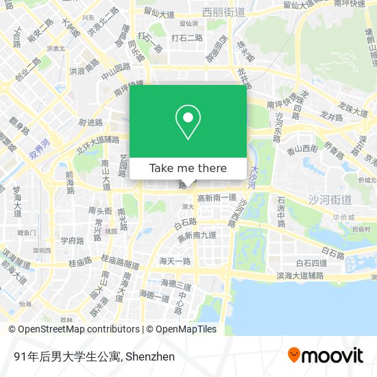 91年后男大学生公寓 map
