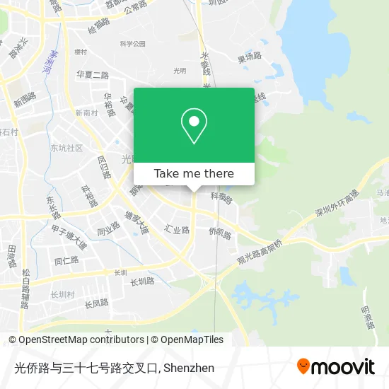 光侨路与三十七号路交叉口 map