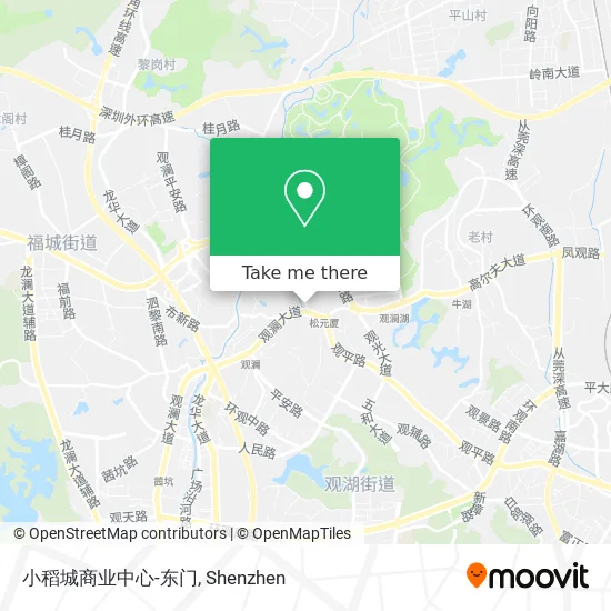 小稻城商业中心-东门 map
