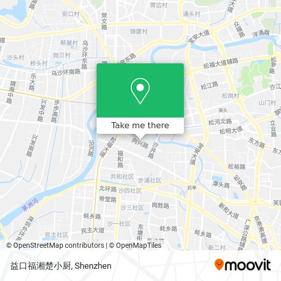 益口福湘楚小厨 map