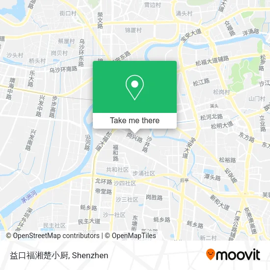 益口福湘楚小厨 map