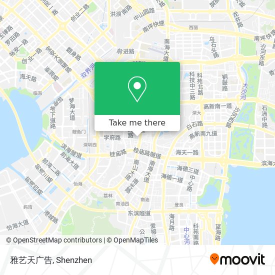 雅艺天广告 map